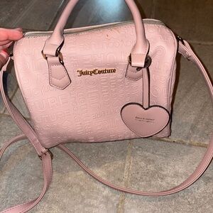 Juicy Couture Blush Embossed Satchel